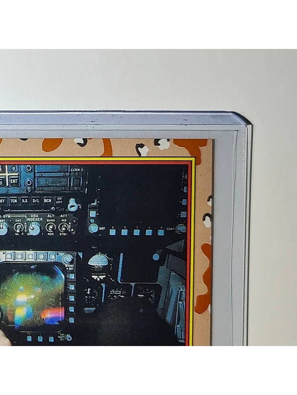 F/A-18 Cockpit 1991 Topps Desert Storm #64 Card